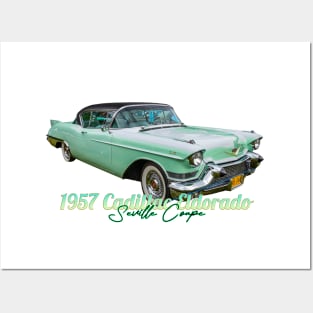 1957 Cadillac Eldorado Seville Coupe Posters and Art